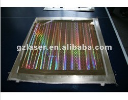 Hologram Nickel Master For Embossing Label Or Film