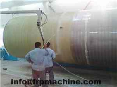 Horizontal Frp Tank Winding Machine