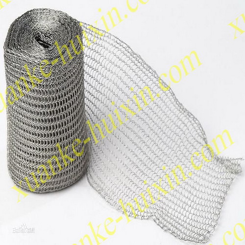 Hot Dip Galva Plastic Mist Eliminators Knitted Wire Mesh