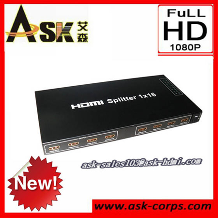 Hot Sales Hdmi Splitter Nimi1x16 Support 3d