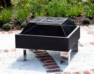 Hotspot Square Fire Pit For Uk Market Ct 25