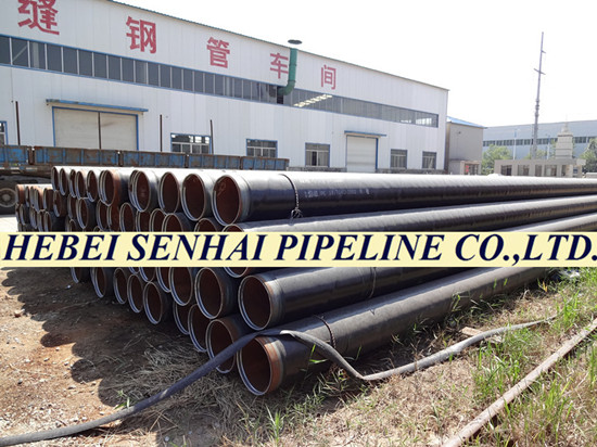 Hsaw Ssaw Spiral Steel Pipes Api 5l Gr B Internal Coating Awwa C210 External Din 30670n N