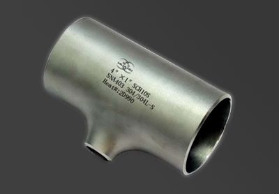 Hydraulic Bulging Hot Forming Foged Tee Mss Sp 95 Butt Welded High Quality