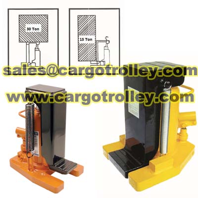 Hydraulic Toe Jack Application And Details