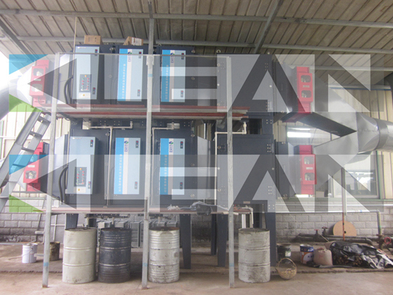 Industrial Gas Disposer With Electrostatic Precipitator System