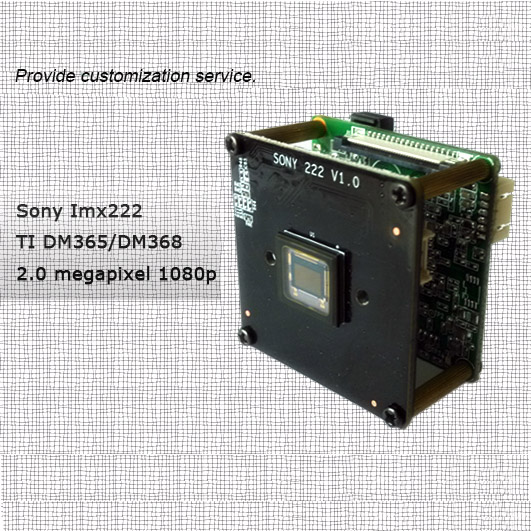 Ip Camera Module Ti Solution 2 0megapixel 1080p Dm365 Dm368 Sonny Imx222