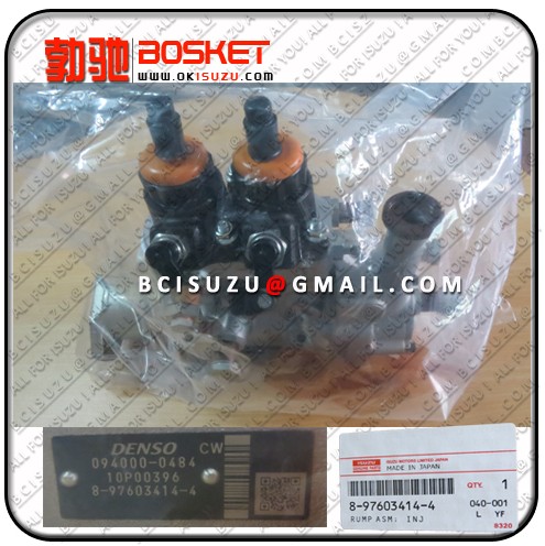 Isuzu For Pump Asm Injector 6wf1 6wg1 6uz1 8 97603414 4 Denso No 094000 0480