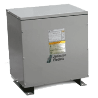 Jefferson Electric Totally Enclosed Non Ventilated Transformers 480 Delta 240