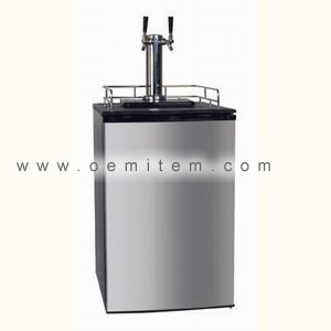 Kegerator Double Tap Kegerators Stainless Steel