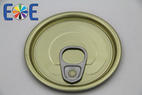 Korea 211 65mm Tinplate Luncheon Meat Can Easy Open Cap