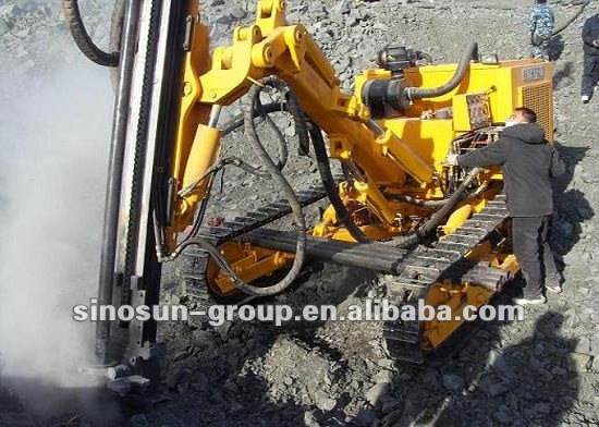 Ky125 Hydraulic Drilling Rig Diameter 80 115mm Depth18 40m