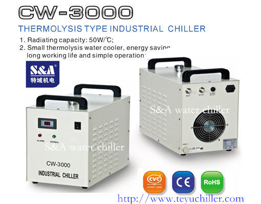 Laboratory Thermolysis Type Industrial Water Cooler Cw 3000