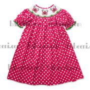 Lady Bugs Smocked Dress Dr 1531