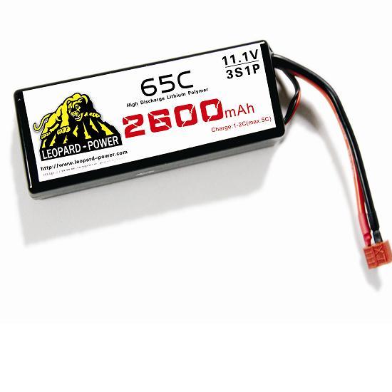 Leapard Power Lipo Battery For Rc Models 2600mah 3s 65c