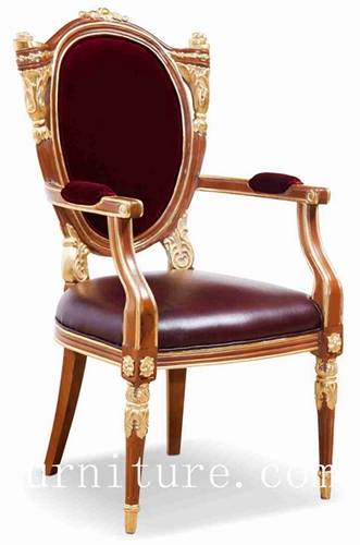 Leather Chairs Dining Popular In Russia Fabric Chair Room Furniture Fy 138