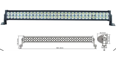 Led Worklight 180w Aluminium 60pcs 3w Light Bar For Jeep Ch 008d