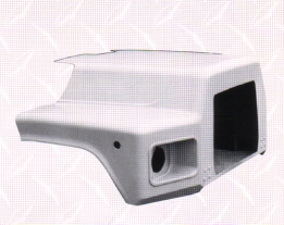 Mack Truck Hood Rb Vision Granite Cxn Cv713 Fibreglass