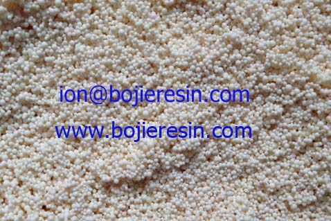 Macroporous Dealkalization Resin