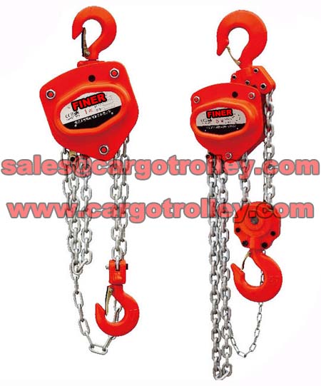 Manual Chain Hoist Price List