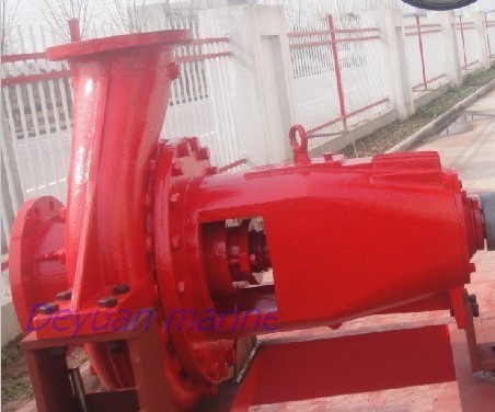 Marine External Fire Pump Bronze Centrifugal Discharge