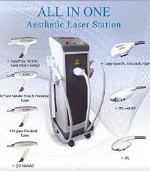 Medical Ce And Fda Approved Multifunctional Platform Ipl Rf Laser