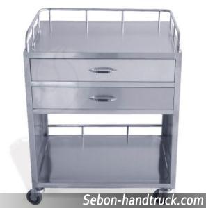 Medical Treatment Handcart Stainless Steel Rcs H0z36 Series
