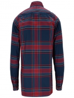 Mens Casual Red Check Shirt