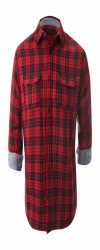 Mens Casual Red Check Shirts