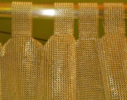 Metal Cloth Curtain A Shiniest Decorative In Your Room