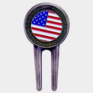 Metal Golf Ball Fork With Custom Designs