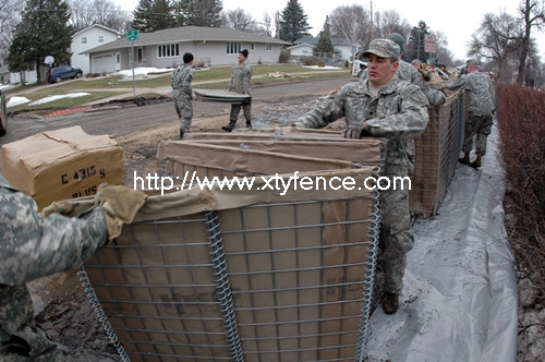 Military Retaining Wall Hesco Flood Barrier