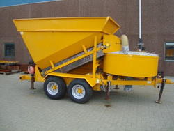 Mobile Concrete Fibo Intercon Plant B15 1200