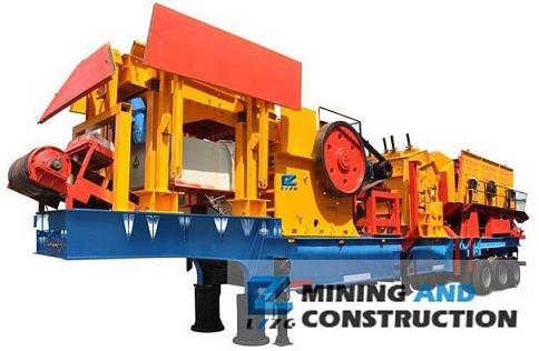 Mobile Crushing Plant Jaw Crusher Cone And Impact Crushers