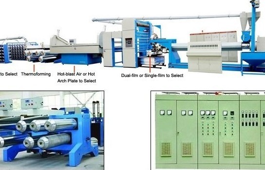 Model Sj150 1200 200 High Speed Extrusion And Stretching Machine