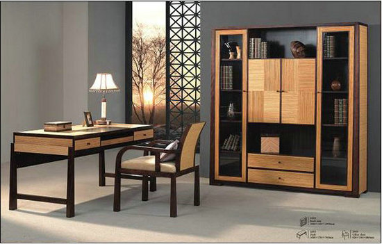 Modern Bamboo Bookshelf Formaldehyde Free