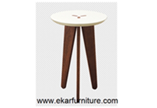 Modern End Table Round Ot834m Ot834g