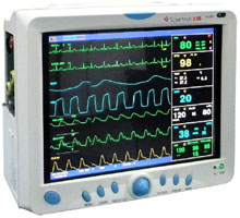 Multipara Monitor With Etco And Ibp Scientech 23 B