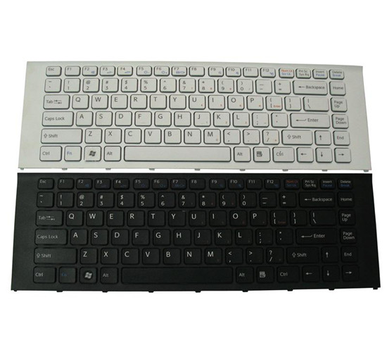 New Laptop Keyboard For Sony Vpceg21 Eg18 Eg46 Eg23yc Eg18e Black Or White