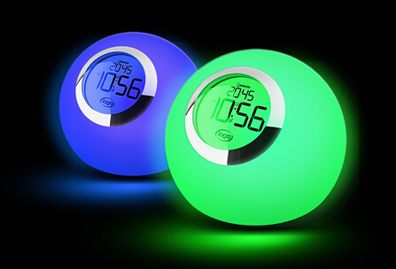 Newer Color Changing Mood Light Alarm Set