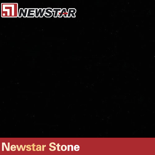 Newstar Pure Black Quartz Stone Tile