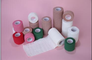 Nonwoven Elastic Cohesive Bandage