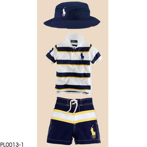 Offer Polo Boy S Clothing Set Wholesale Children Clohting