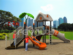 Outdoor Playground Equipment Slide For Kids Fy03201