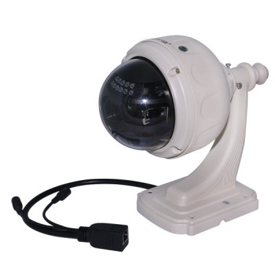 Outdoor Waterproof Ptz Dome P2p Ip Camera Wireless