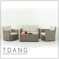 Palm Harbor 4 Piece Deep Seating Group With Cushions Code Td1017