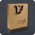 Paper Bag Luxury Ribbon Handle Bags