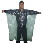 Pe Disposable Rain Ponchos