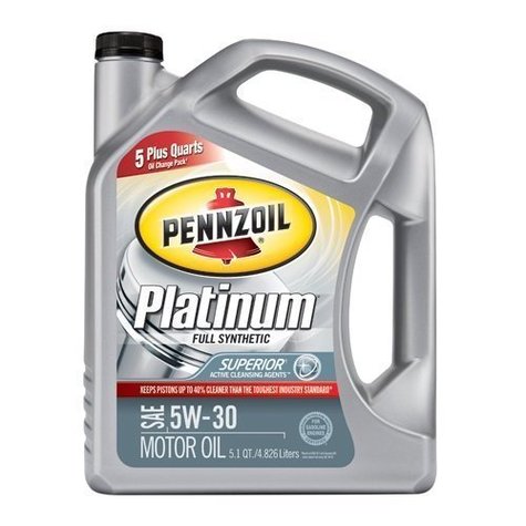 Pennzoil Platinum Full Synthetic 3x5 1 Qt