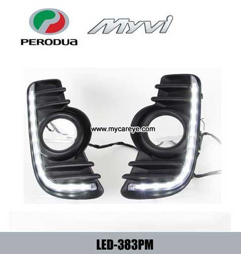 Perodua Myvi Led Daytime Running Lights Driving Daylight Aftermarket