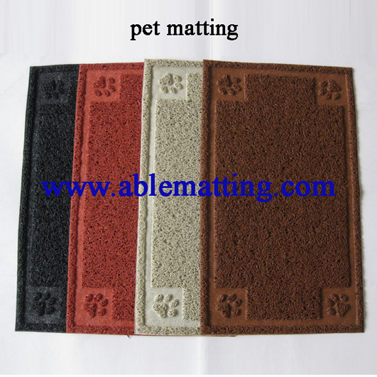 Pet Mat Vinyl Loop Pile